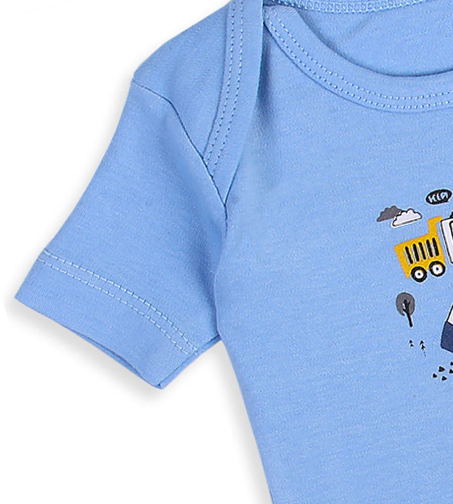 Boys 3 Pcs Body Suit - 0277104 - Image 5