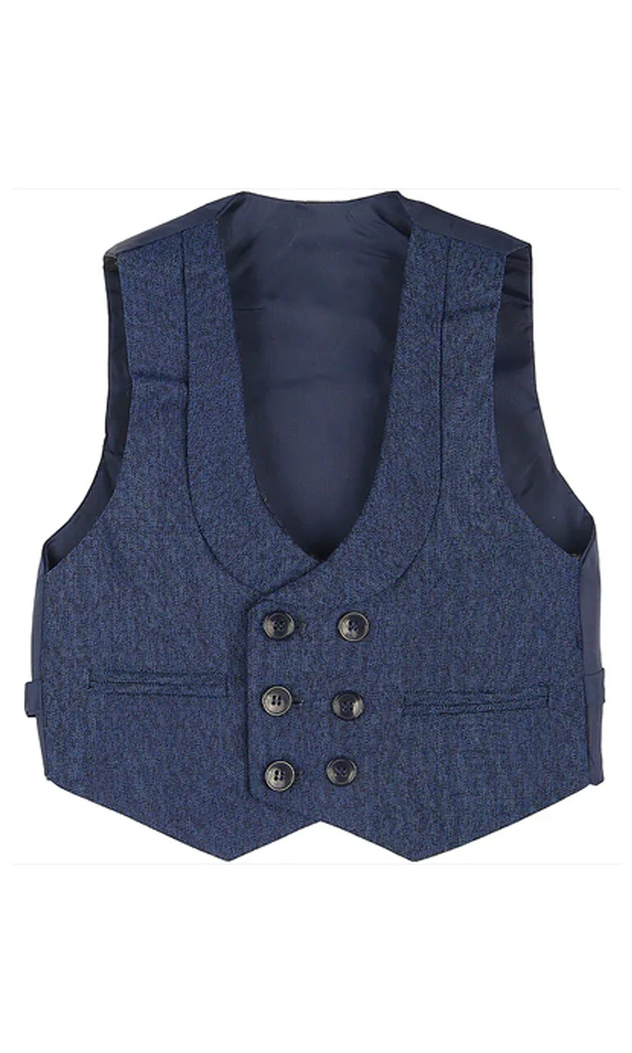 Boys 3 Pcs Coat Suit - 0294338 - Image 5