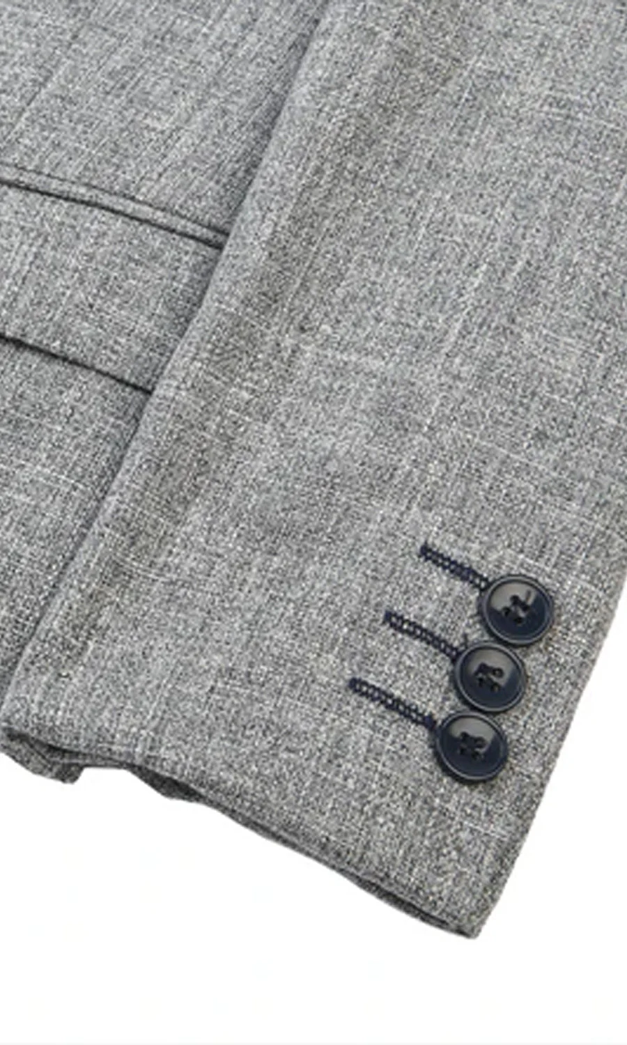 Boys 3 Pcs Coat Suit - 0294350 - Image 5