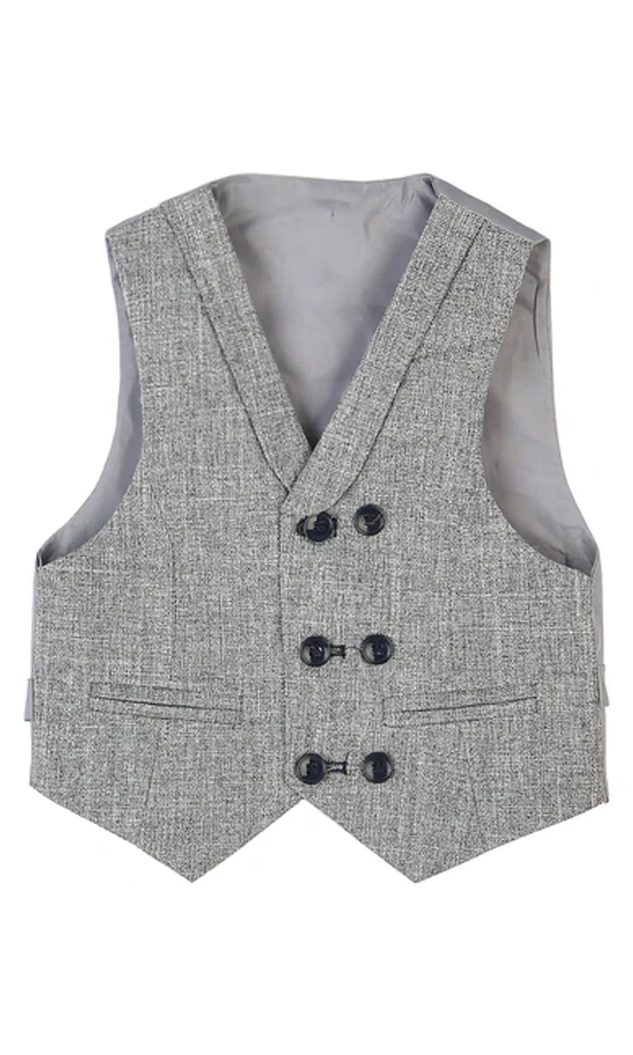 Boys 3 Pcs Coat Suit - 0294350 - Image 6