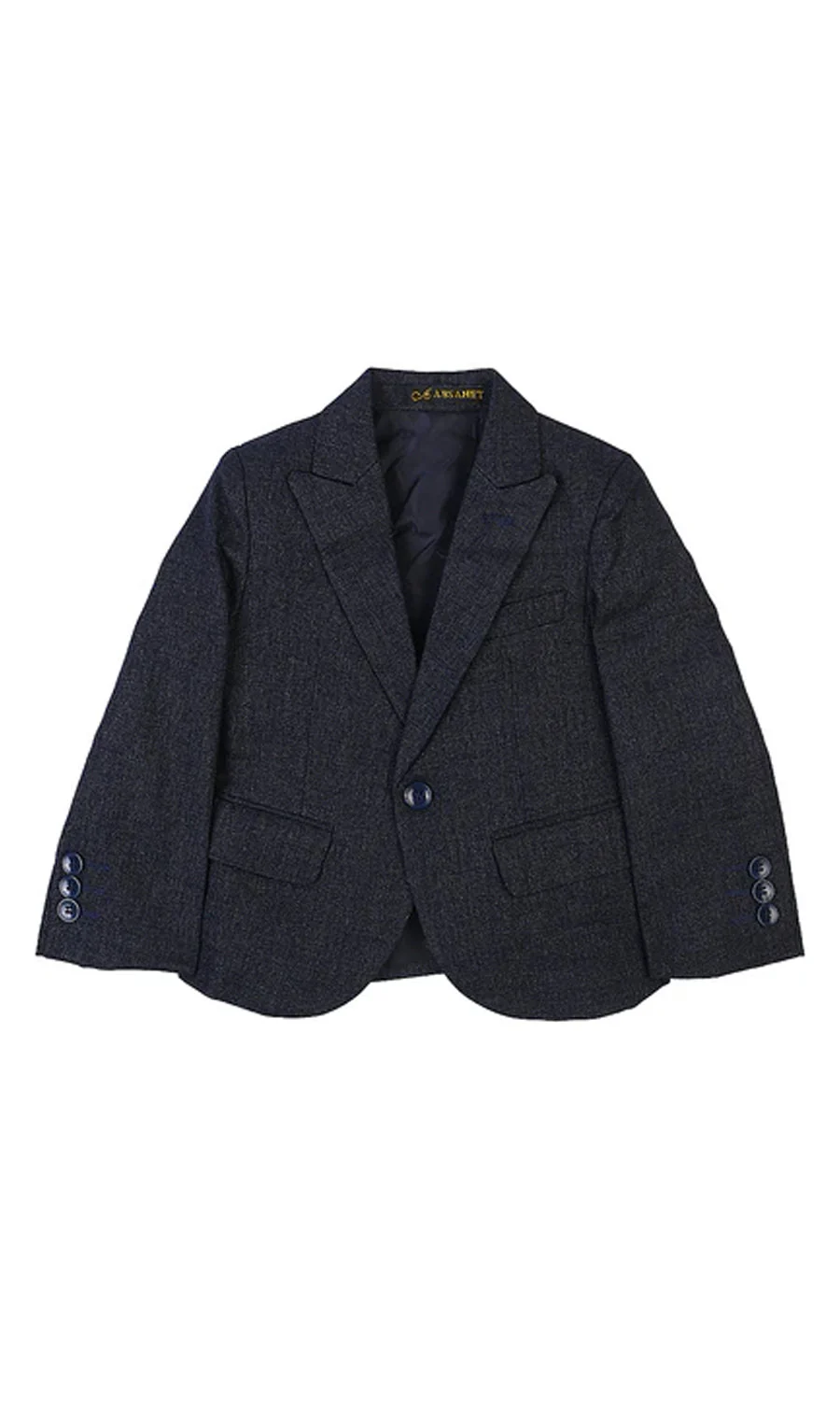 Boys 3 Pcs Coat Suit - 0294356 - Image 2