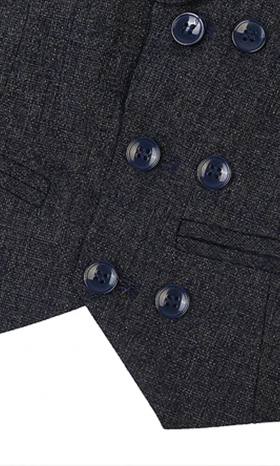 Boys 3 Pcs Coat Suit - 0294356 - Image 7