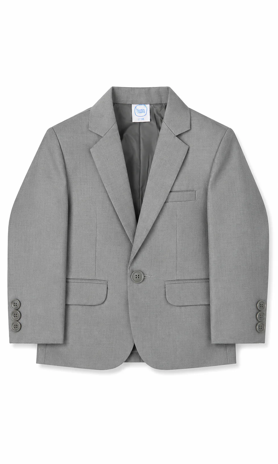 Boys 3 Pcs Coat Suit - 0314063 - Image 3