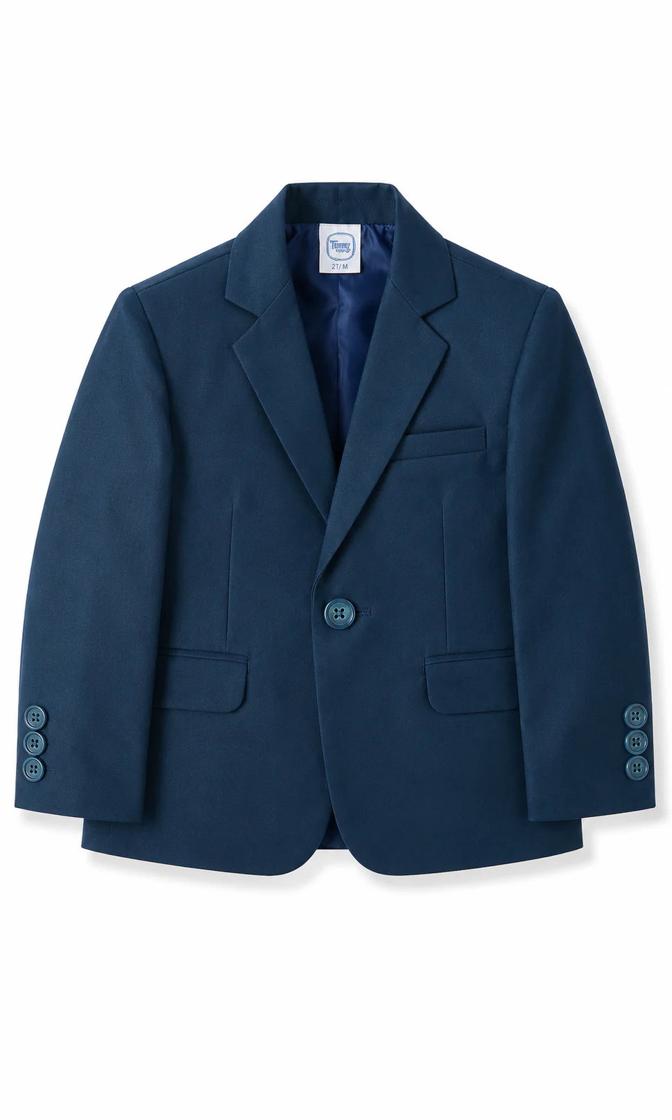 Boys 3 Pcs Coat Suit - 0314077 - Image 3