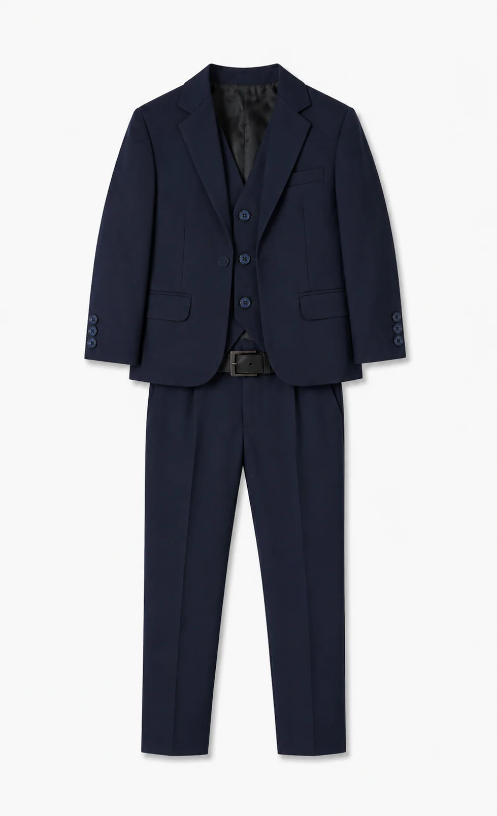 Boys 3 Pcs Coat Suit - 0314091
