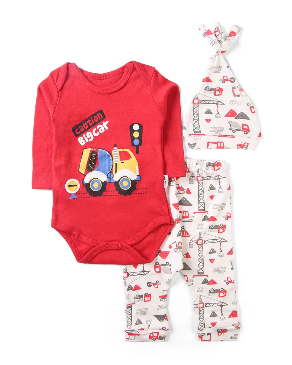 Boys Suit 3 Pcs - 0252390