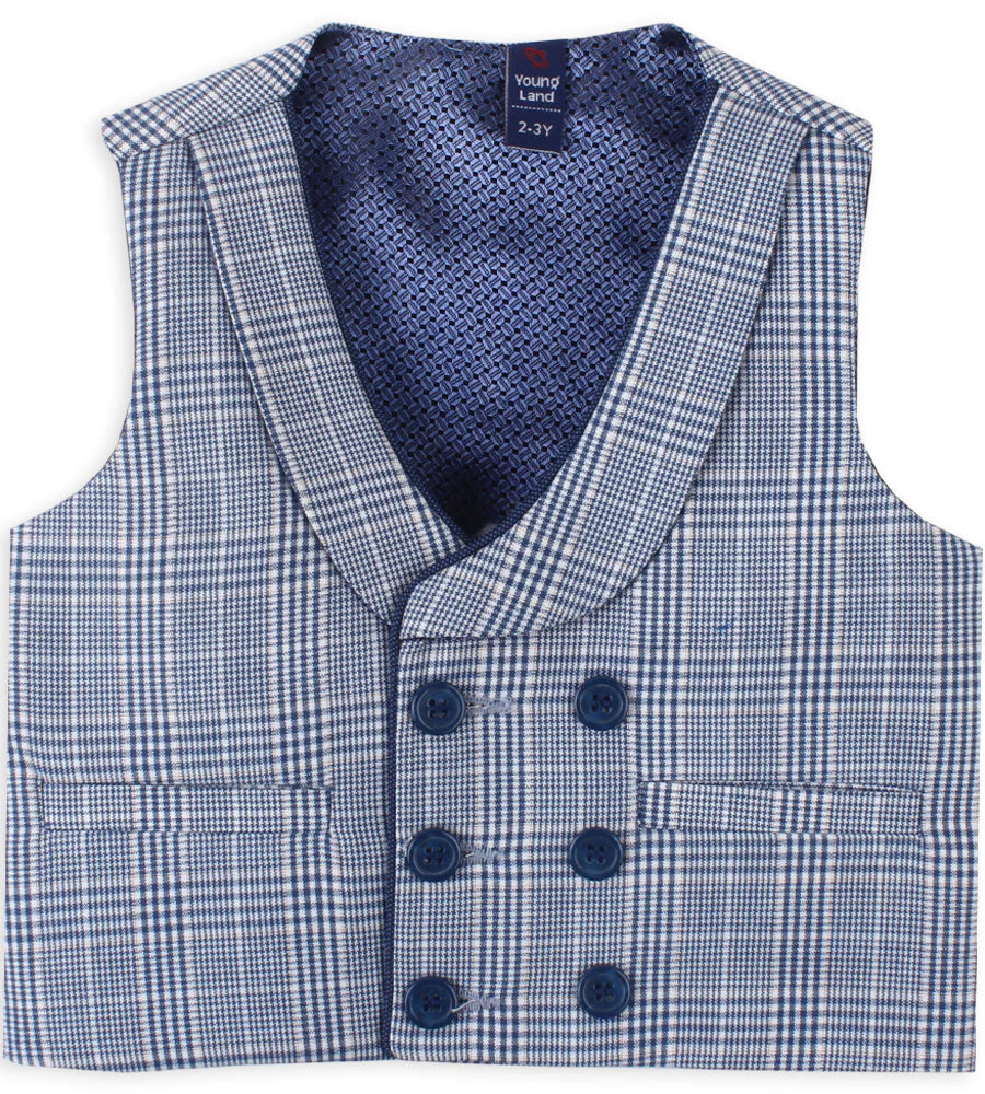 Boys 3 Pcs Suit - 0268011 - Image 2