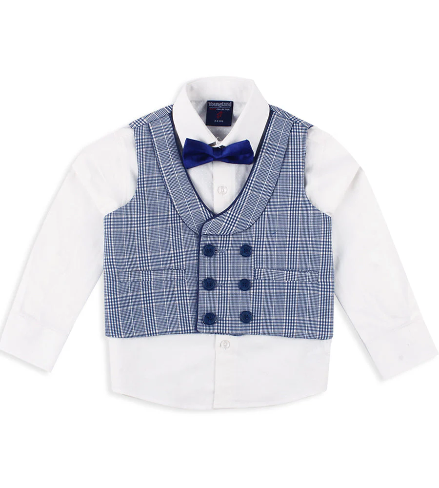 Boys 3 Pcs Suit - 0268011 - Image 3