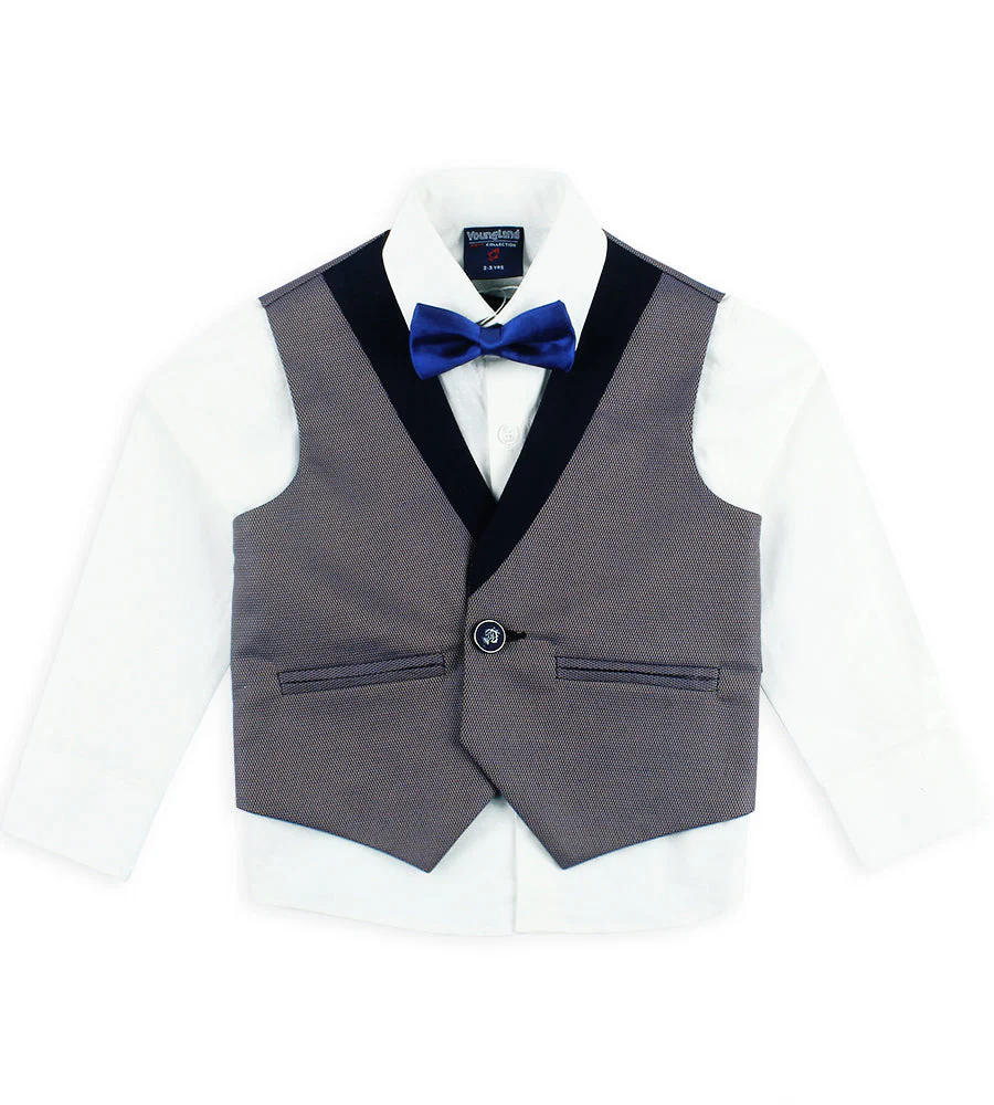 Boys 3 Pcs Suit - 0268018 - Image 2