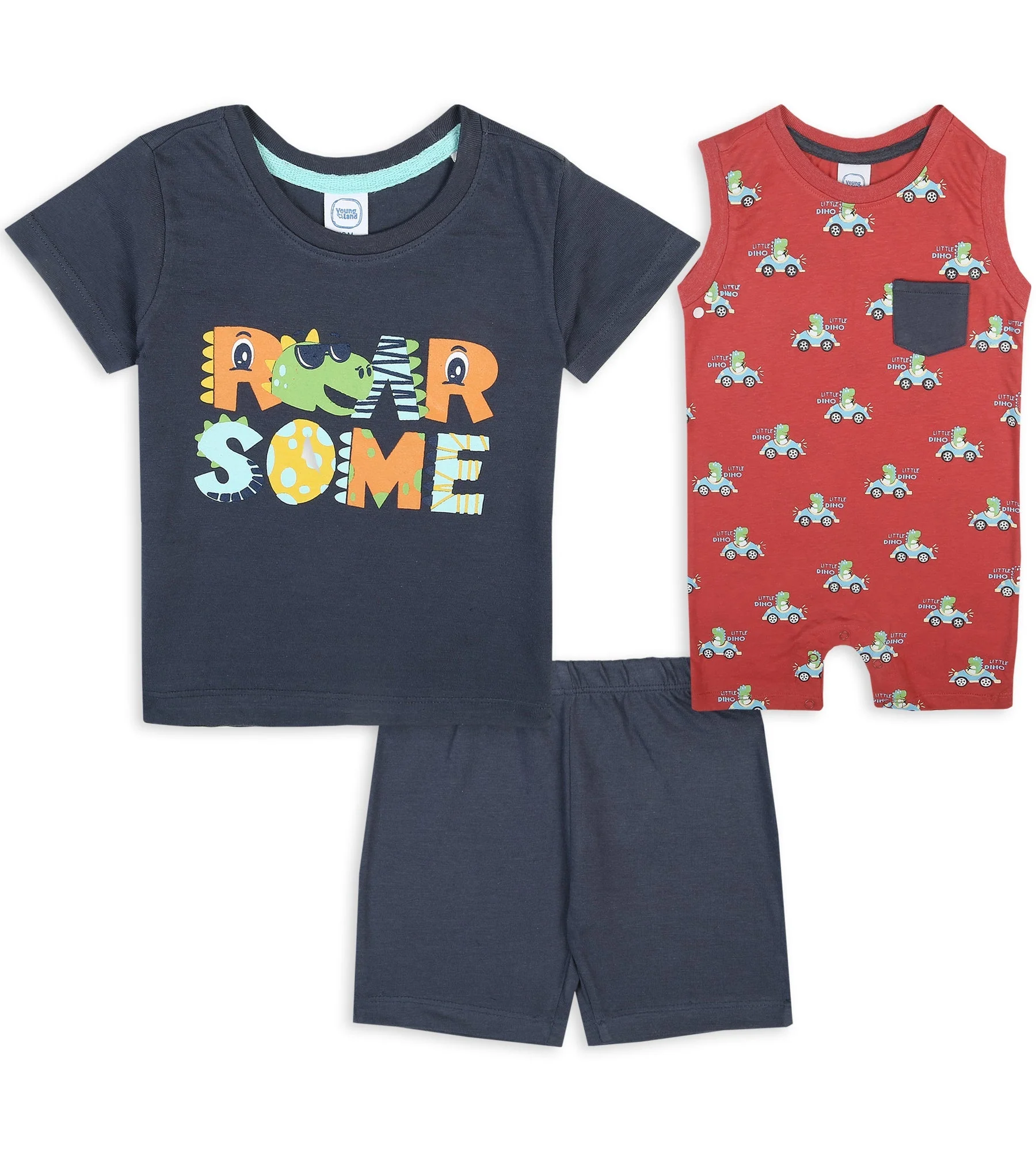 Boys 3 Pcs Suit - 0281907