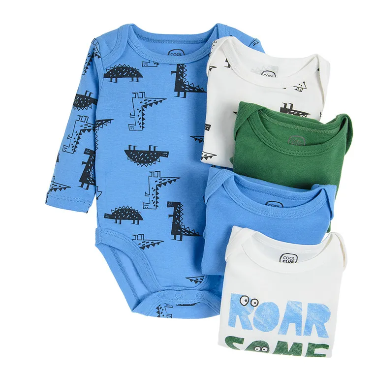 Boy's Body with Long Sleeves Mix Set 5 Pcs CC CUB2500411 00