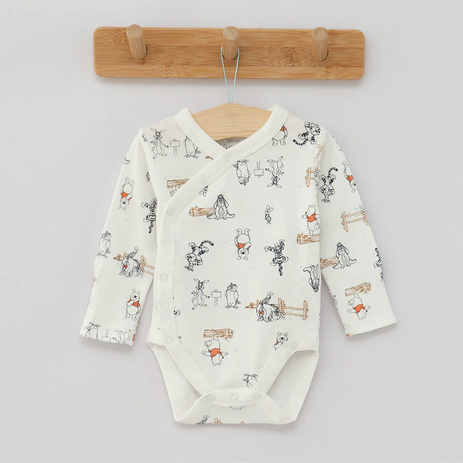 Boy's Body With Long Sleeves White Set 2 Pcs CC LNB2400465 - Image 2