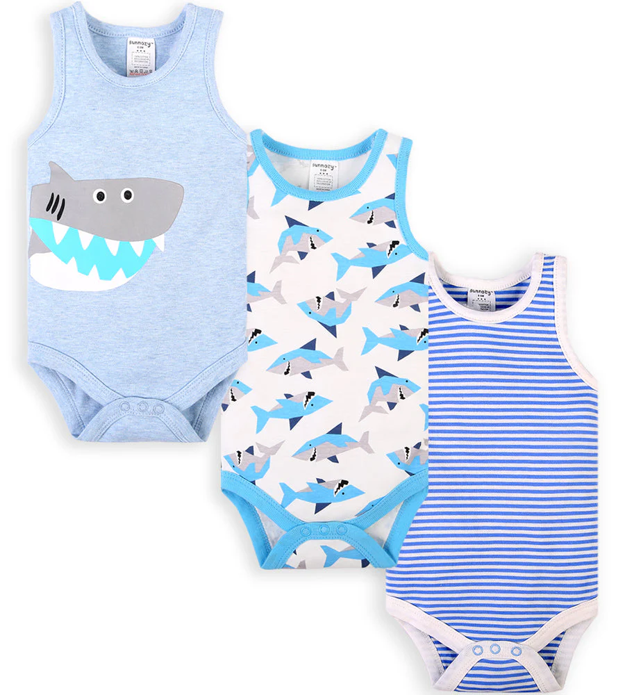 Boys Bodysuit Pack of 3 - 0265550 - Image 11