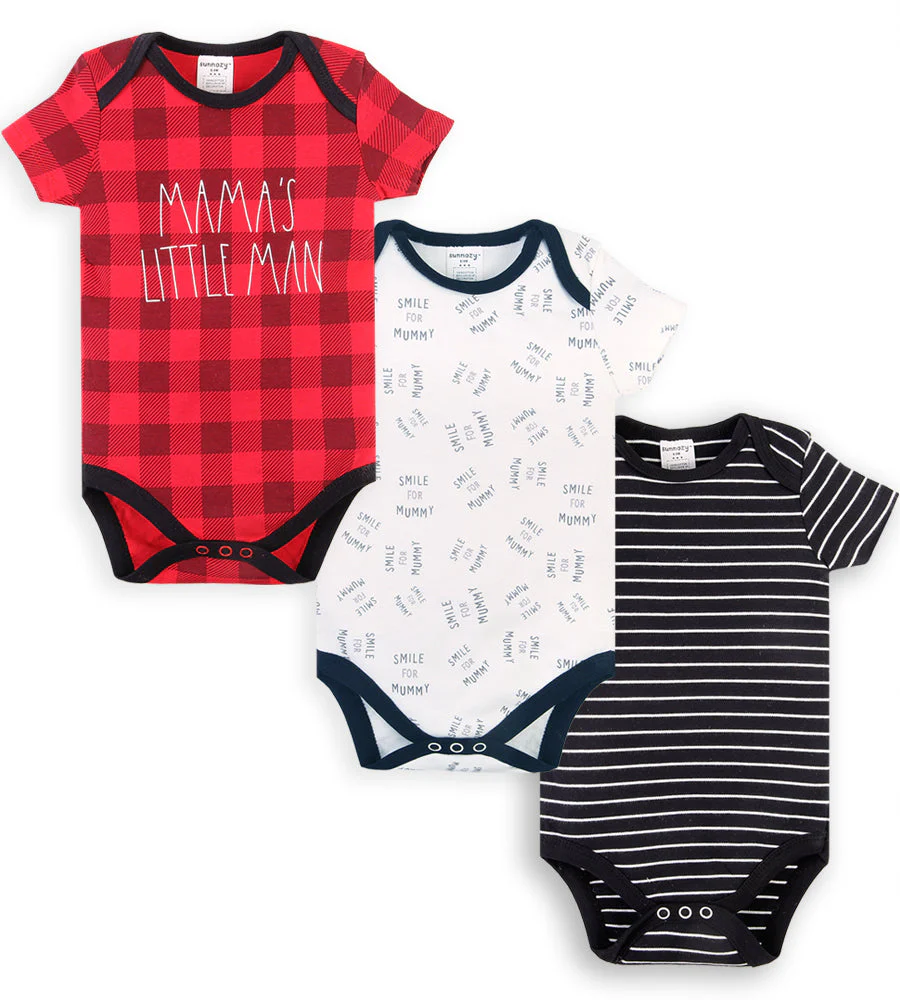 Boys Bodysuit Pack of 3 - 0265553