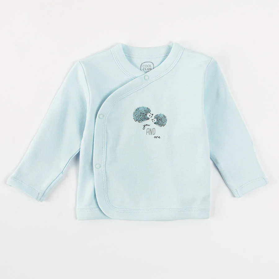 Boys Caftan Blue Ecru Set 2 Pcs CC CNB2500686 00 - Image 2