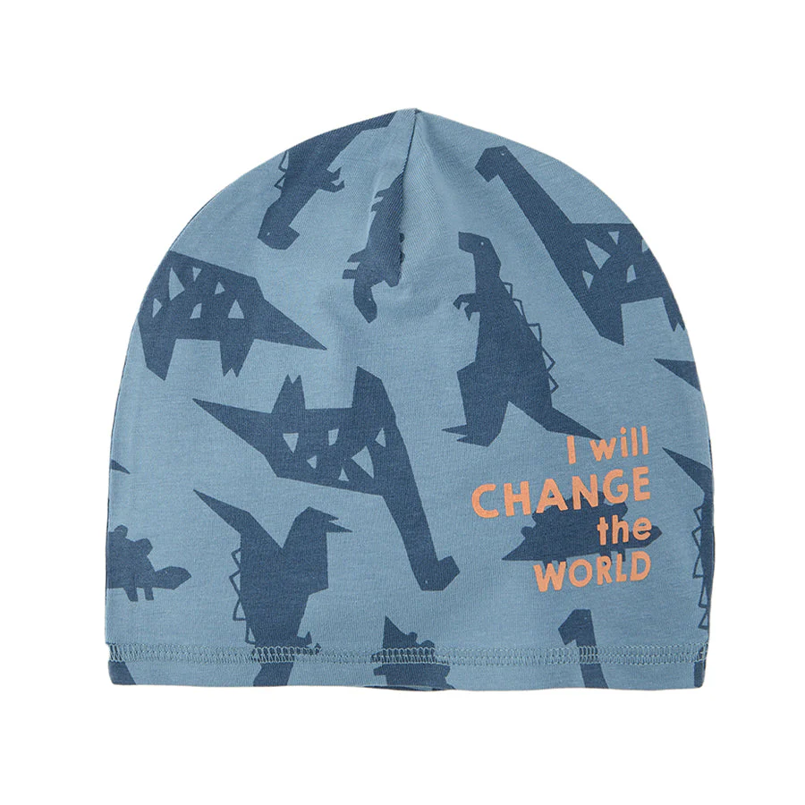 Boy's Cap Navy Blue & Khaki Set 2 Pcs CC CAB2400438 00 - Image 2