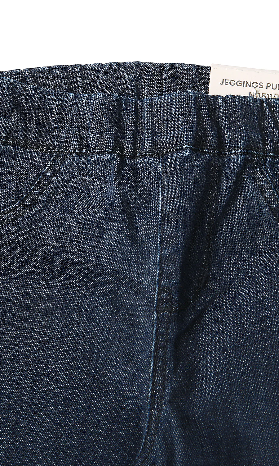 Boys Denim Jeggings Dark Navy - Image 2