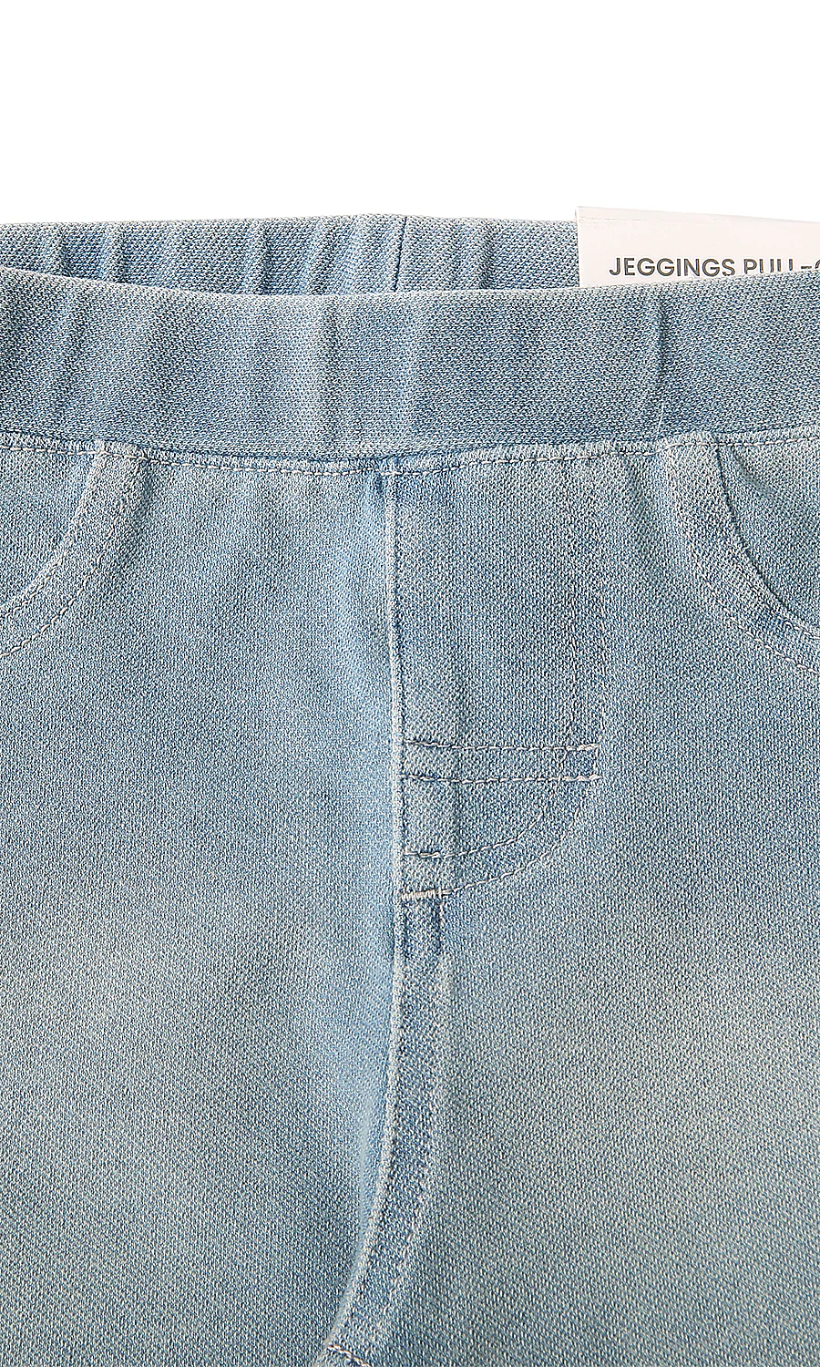 Boys Denim Jeggings Light Blue - Image 2