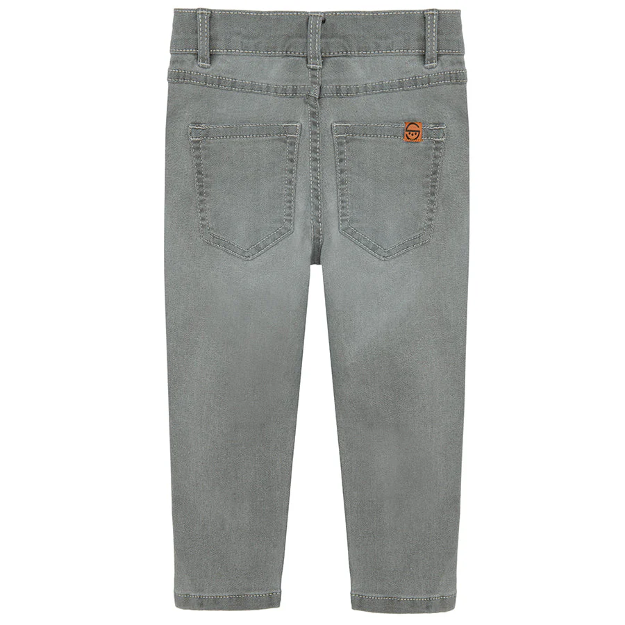 Boy's Denim Pants Slim Fit Gray CC CJB2510651 - Image 2