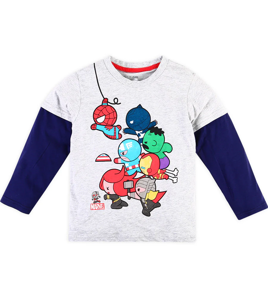 Boys Full sleeves Graphic Tees - 0228300