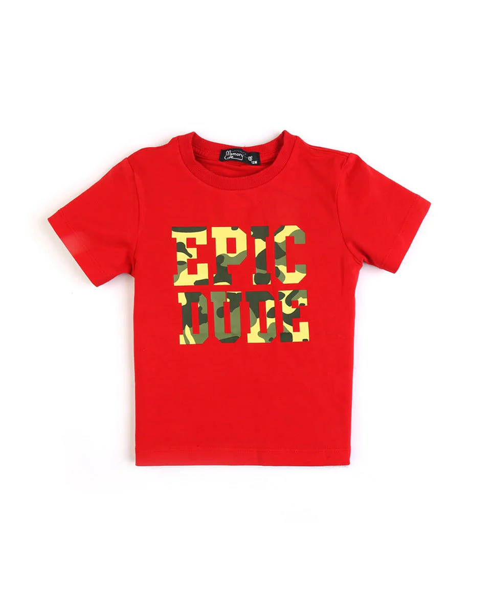 Boys Graphic T Shirt - 0232346
