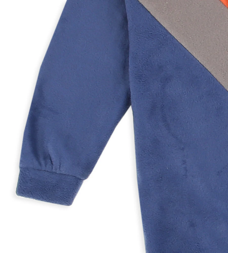 Boys Hooded Romper - 0240600 - Image 4