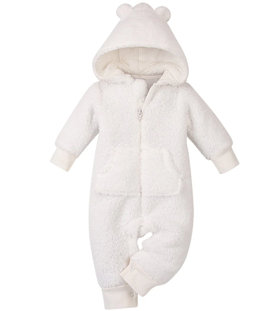 Boys Hooded Romper - 0295088