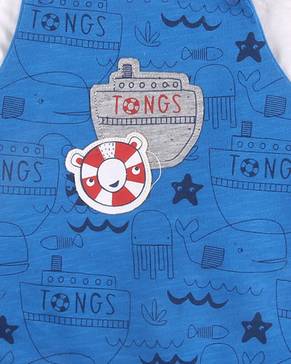Boys Jersey Romper - 0237297 - Image 2