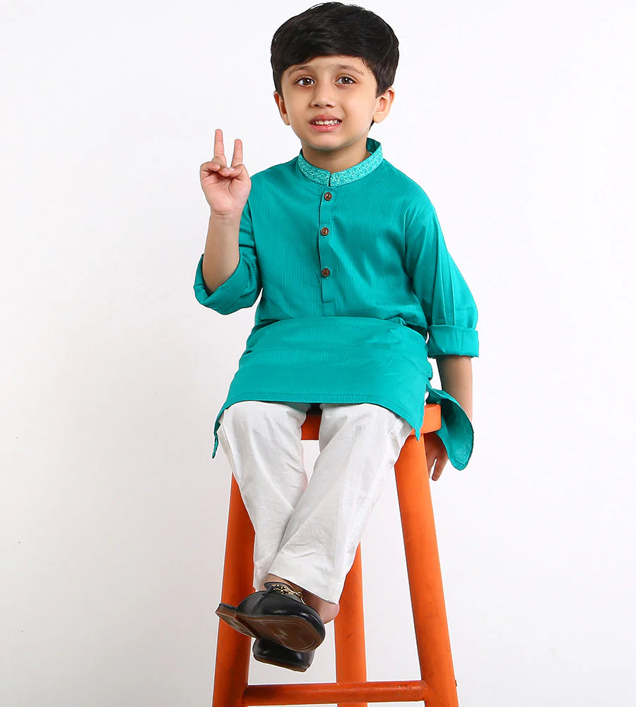 Boys Kurta Pajama - 0234564
