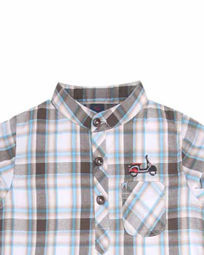 Boys Kurti Shirts - 0236692 - Image 2
