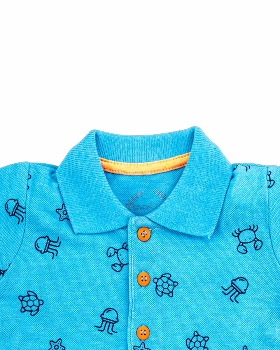 Boys Polo T Shirt - 0235068 - Image 2