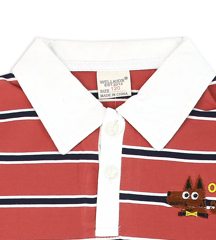 Boys Polo T-Shirt - 0240976 - Image 2
