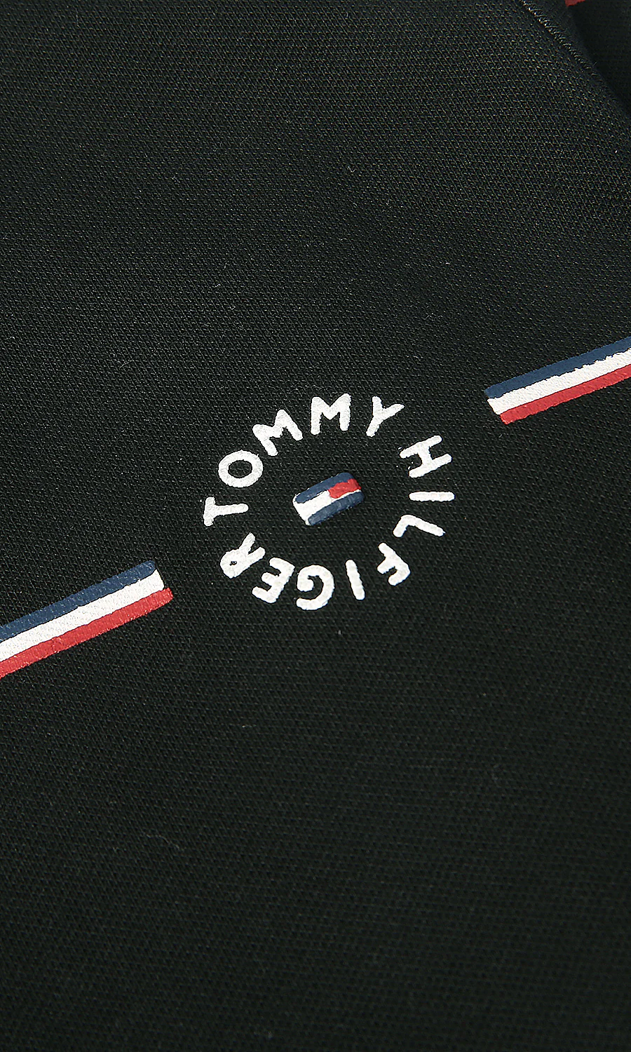 Boys Polo T-Shirt Black - Image 3