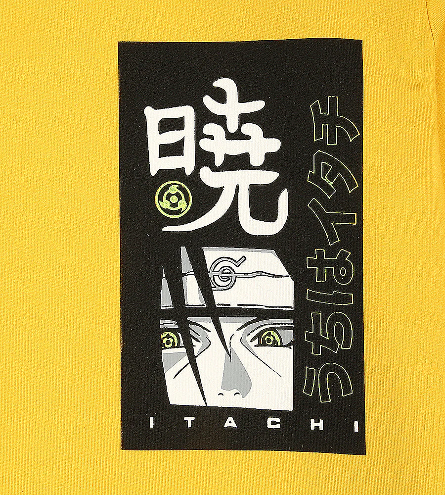 Boys Printed T-Shirt - Mustard - Image 3
