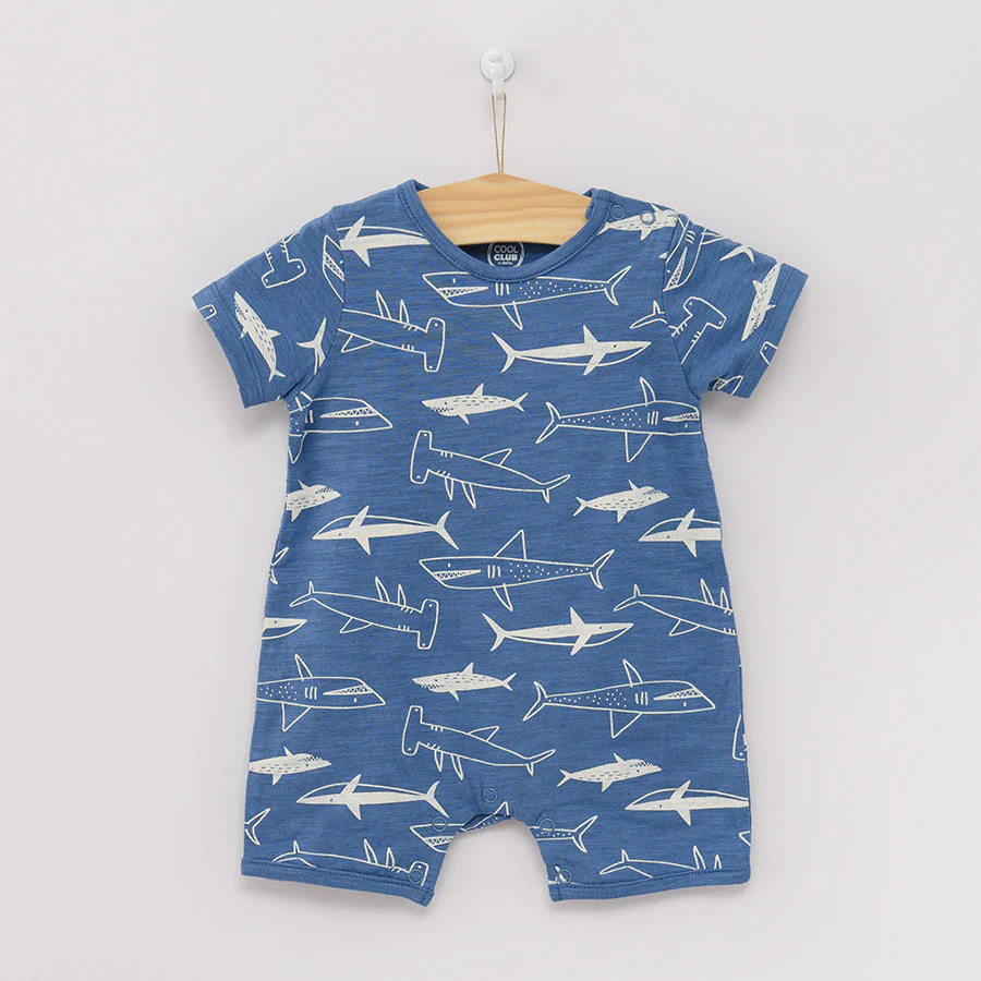 Boy's Romper Organic Cotton Set 3 Pcs CC CUB2402347 - Image 2
