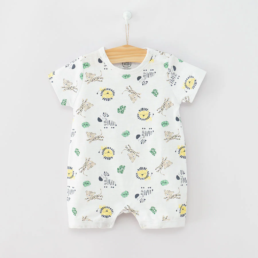 Boy's Rompers Organic Cotton Set 3 Pcs CUB2402348 - Image 2
