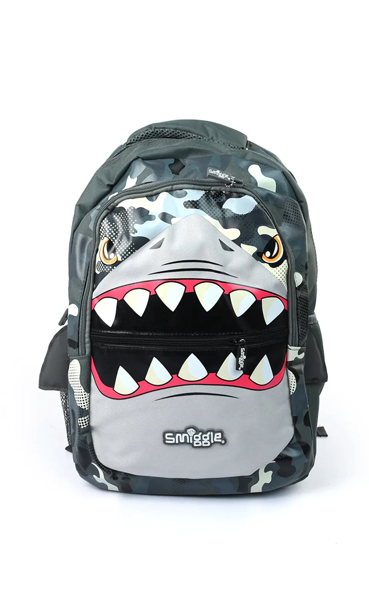 School Bag Camo Shark Print
