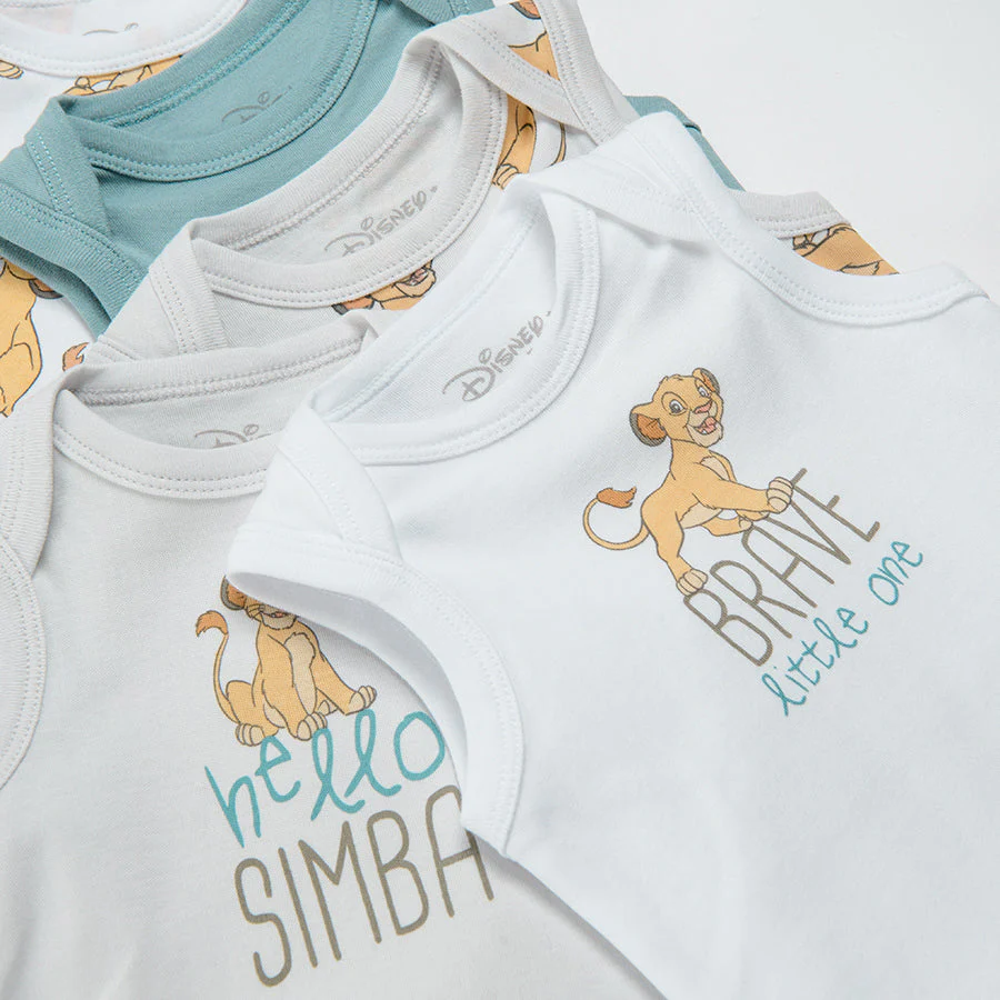 Boy's Set Bodysuit With Short Sleeves Mix Set 5 CC LUB2402187 00 - Image 7