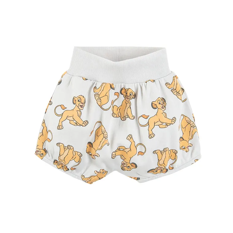 Boy's Set, Cap, T-Shirt With Short Sleeves, Shorts, Organic Cotton, Mix, The Lion King CC LNB2402181 - Image 3