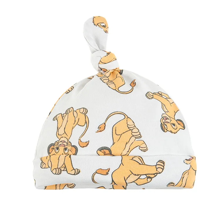 Boy's Set, Cap, T-Shirt With Short Sleeves, Shorts, Organic Cotton, Mix, The Lion King CC LNB2402181 - Image 4