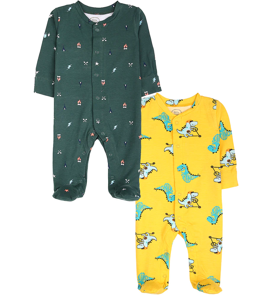 Boys Sleep Suit Pack Of 2 - 0291235