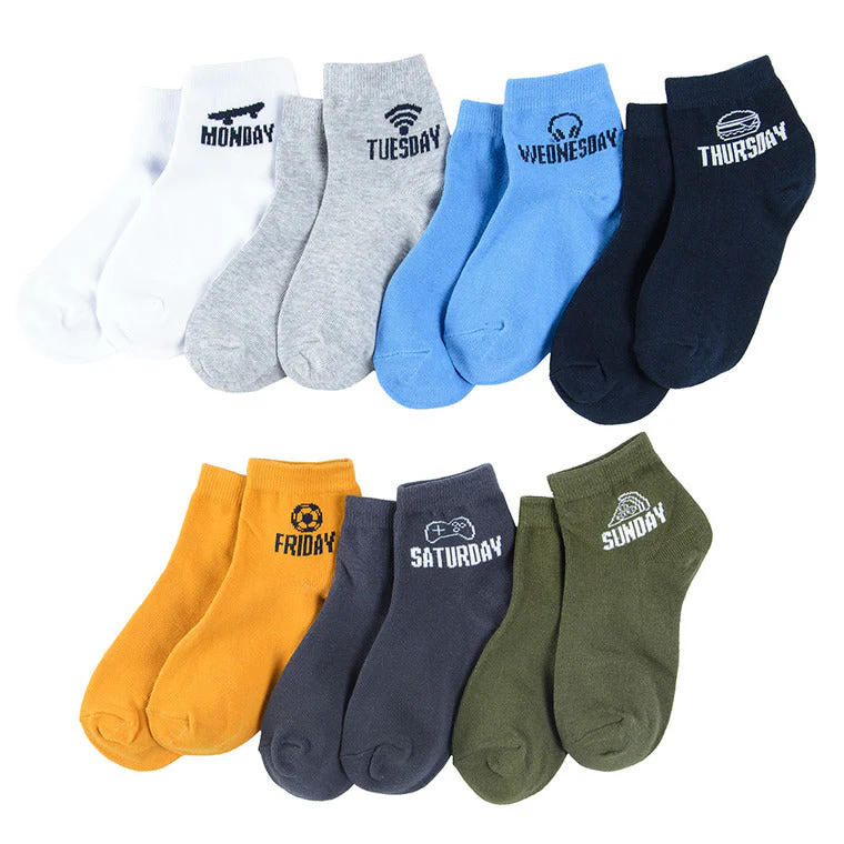 Boys Socks Mix Set 7 Pcs