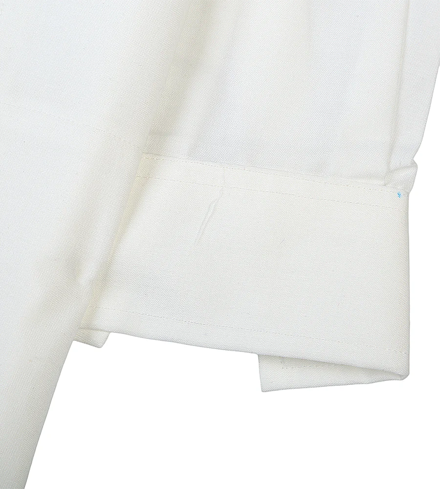 Boys Stitched 2 PCs - White - Image 5