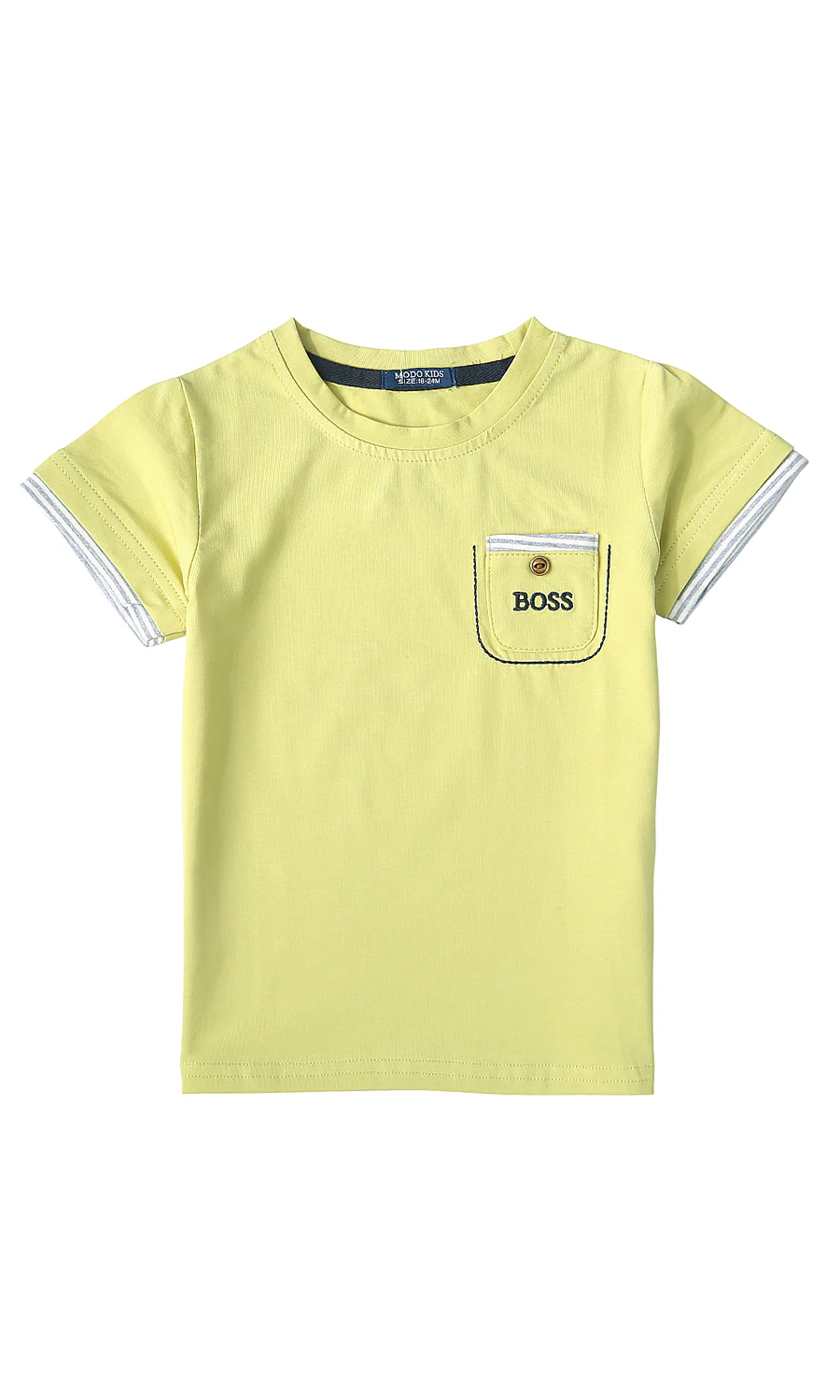 Boys Summer T-Shirt Yellow