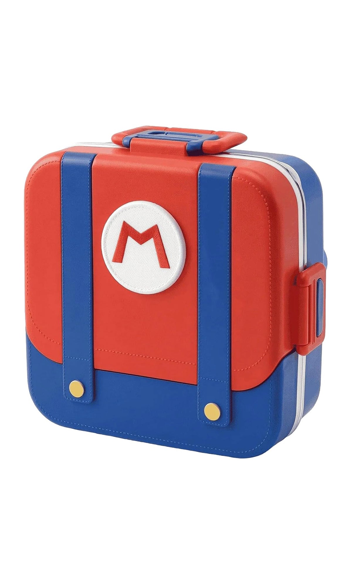 School Lunch Box Super Mario Red Blue
