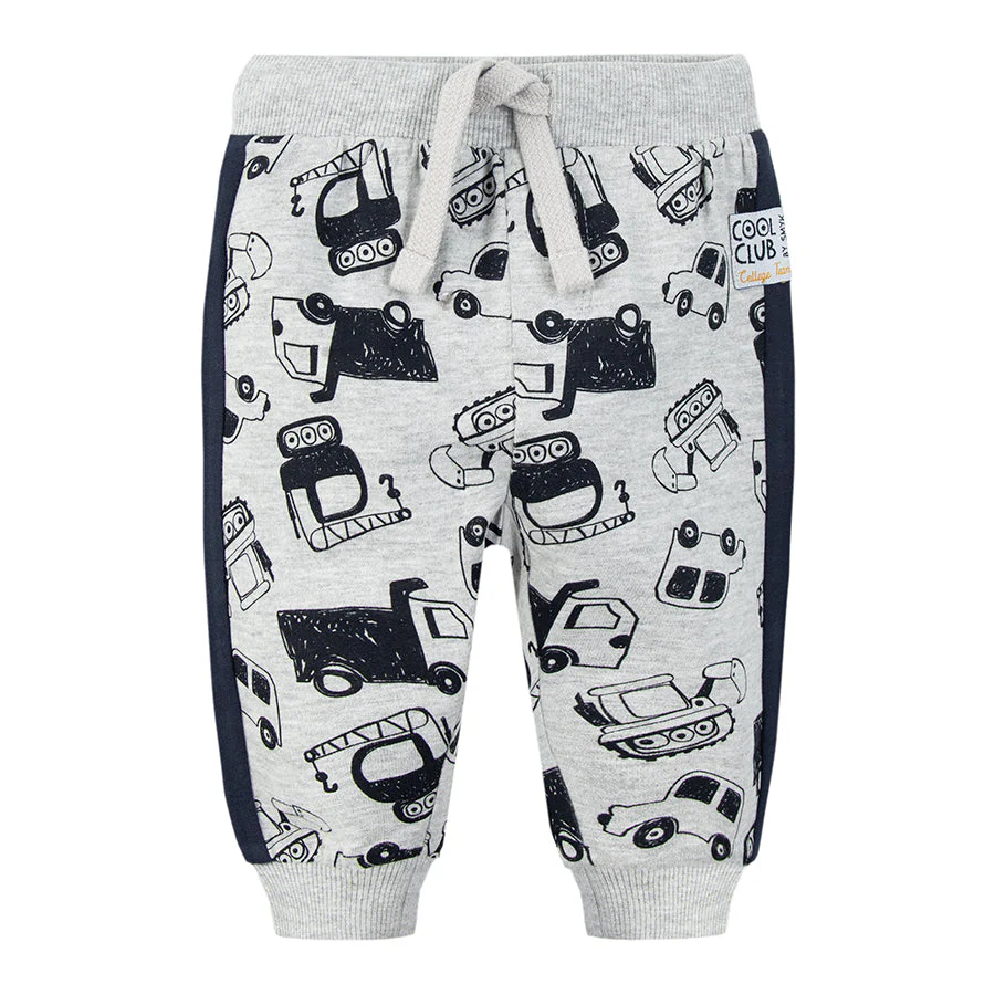 Boy's Sweat Pants Gray Yellow Set 2 Pcs CC CCB2500515 00 - Image 2