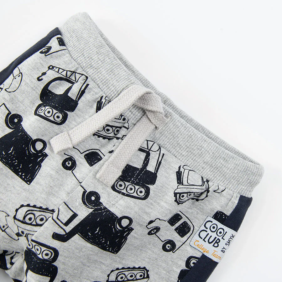 Boy's Sweat Pants Gray Yellow Set 2 Pcs CC CCB2500515 00 - Image 7