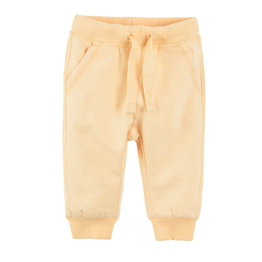 Boy's Sweat Pants Navy Blue Yellow Sharks Set 2 Pcs CC CCB2402674 00 - Image 2