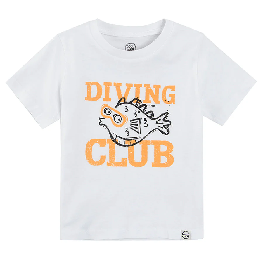 Boys T-shirt White CC CCB2411734