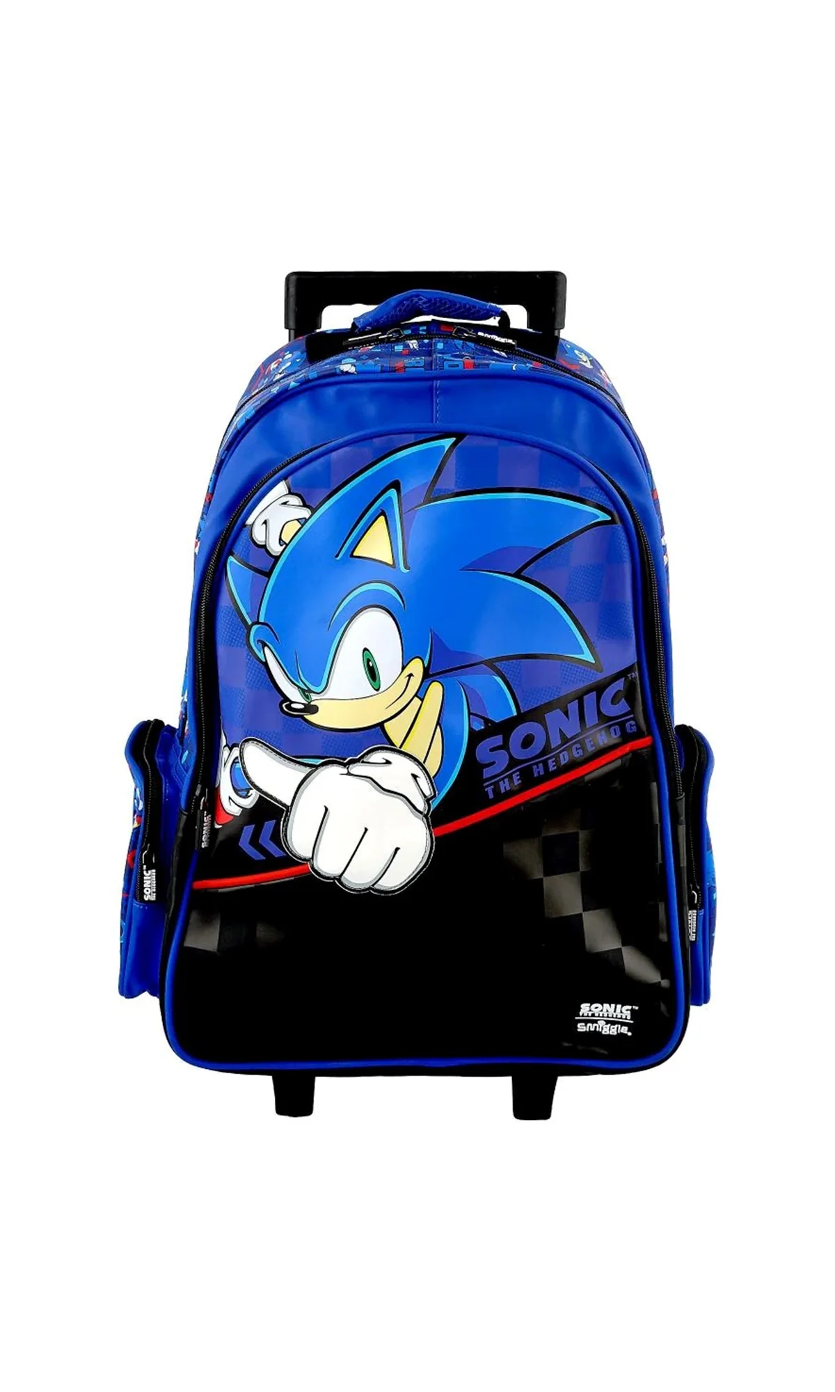 Boys Trolley School Bag 18 L Grade 5-8 Sonic Print